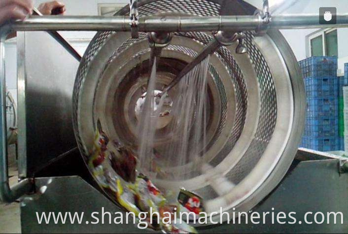 Date Cleaning Washing Machine For Date Processing Line